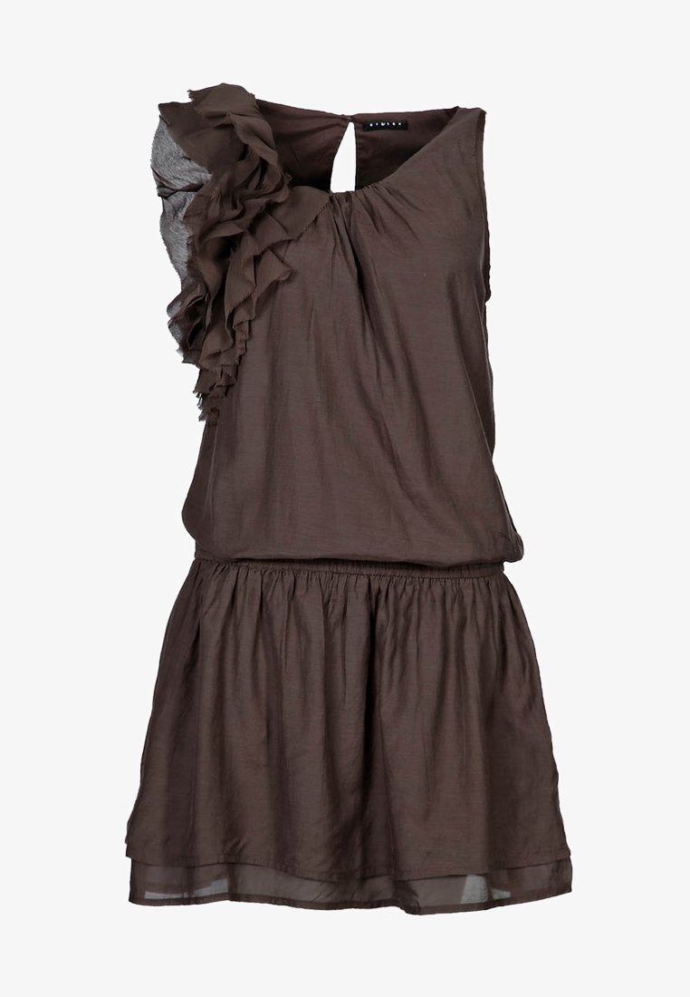 Sisley Robe de jour brown/marron (Seconde main) ZALANDO