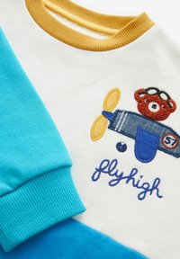 Next COLOURBLOCK CHARACTER CREW NECK - REGULAR FIT - Sweatshirt - white blue red