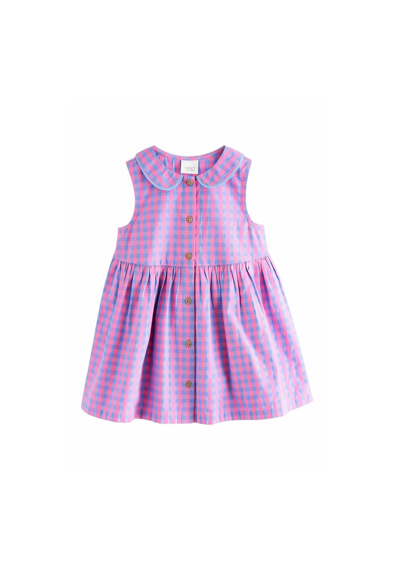Next REGULAR FIT - SLEEVELESS COLLAR - Paitamekko - pink purple check