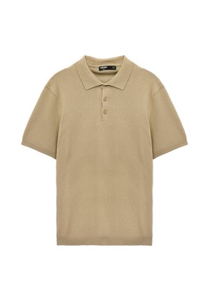 Koton, SHORT SLEEVE - Polo - beige