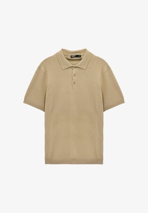 Koton, SHORT SLEEVE - Polo - beige