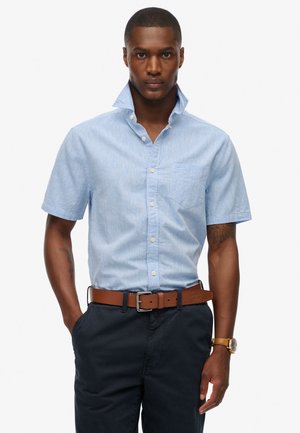 Superdry & Co SHORT SLEEVE - Chemise - sky blue chambray