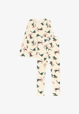 HOLIDAY SET - Pižamos komplektas - gardenia dino aop