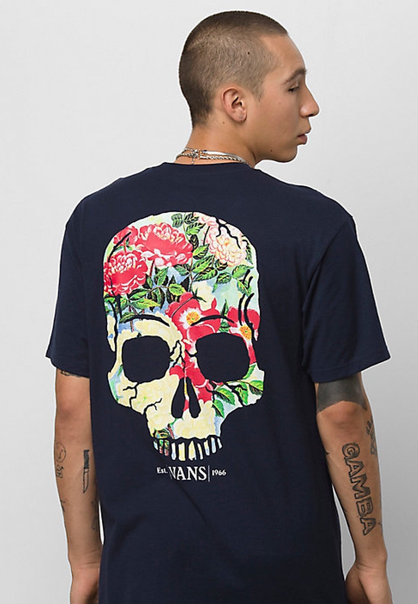 vans skull shirt
