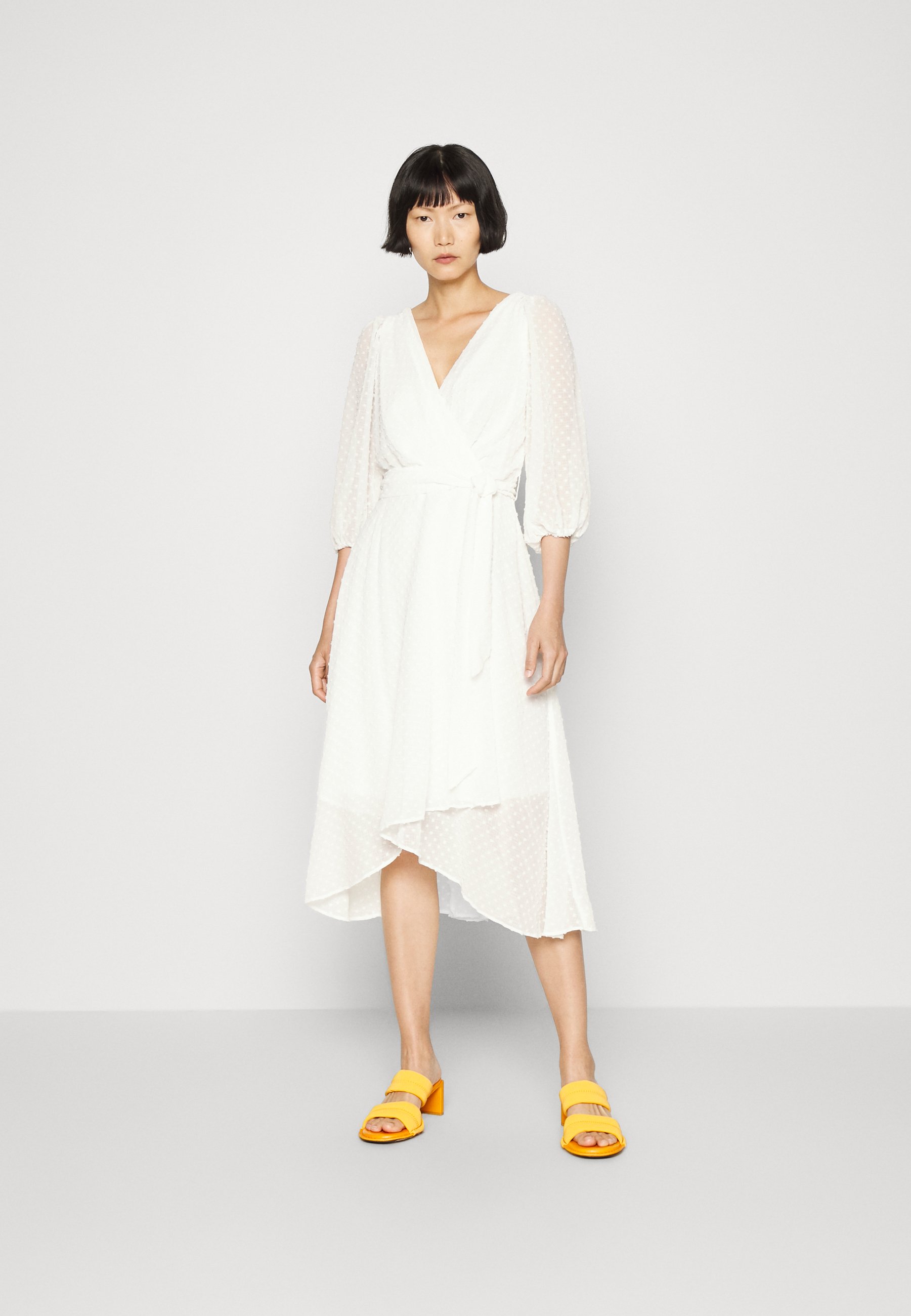 DKNY BALLOON FAUX WRAP DRESS - Cocktail 