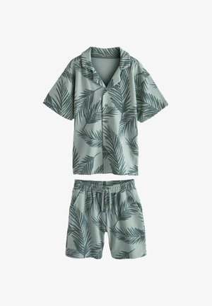 Next SET - REGULAR FIT - Pantalon de survêtement - blue palm