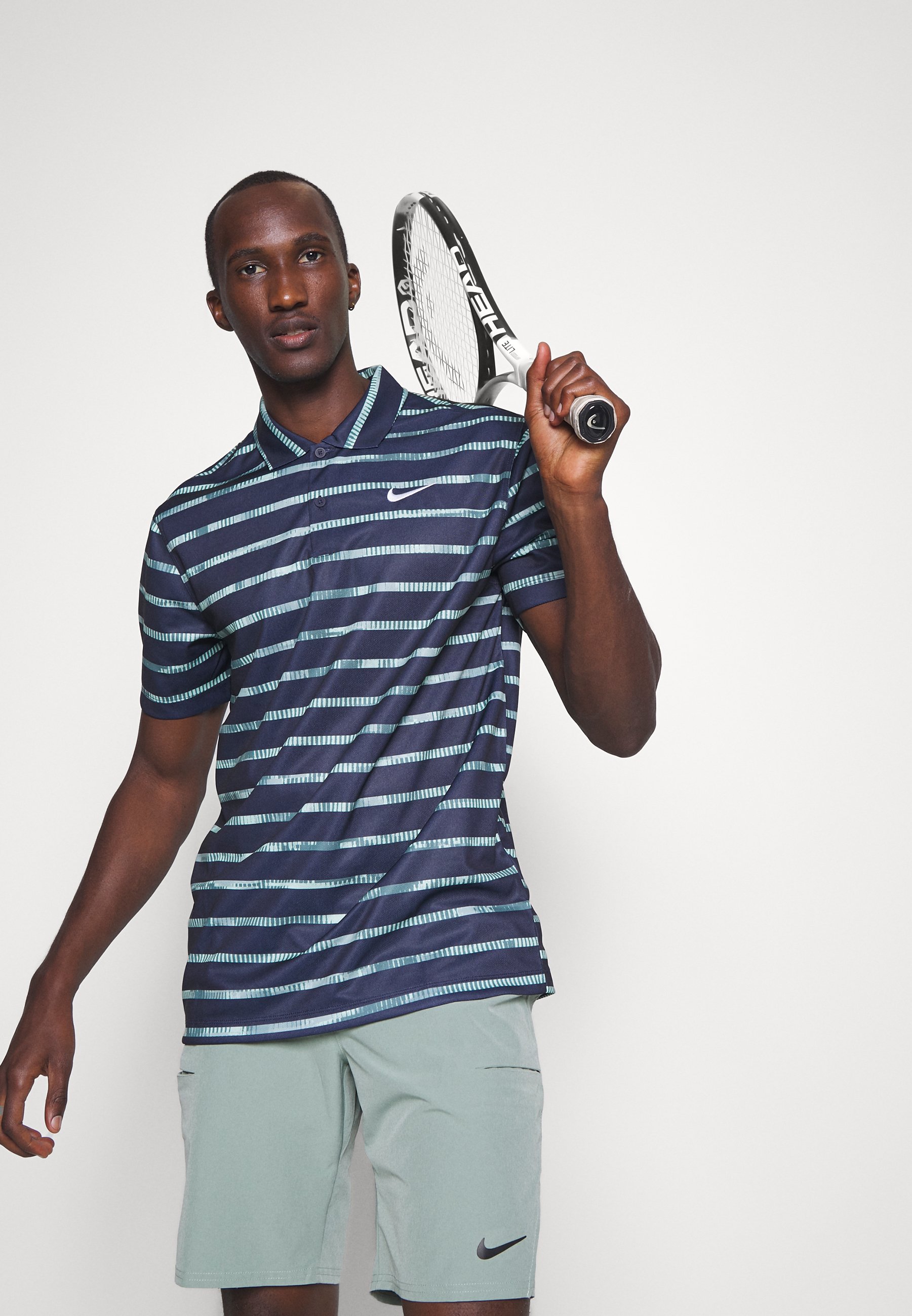 Nike Performance Polo shirt - obsidian 