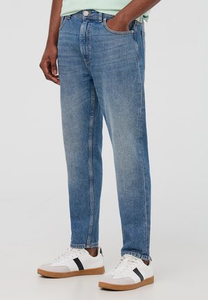 NO ROTTURE - Jeans a sigaretta - blu denim medio