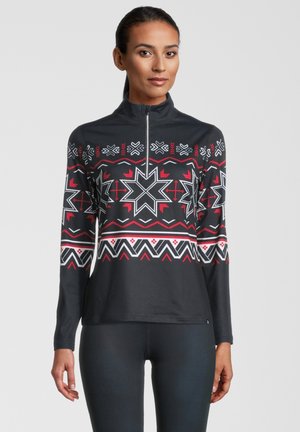 Long sleeved top - black