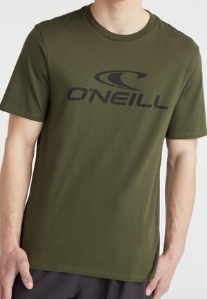 T-shirt print - khaki