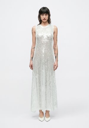 SLEEVELESS LONG DRESS - Galajurk - clear/white