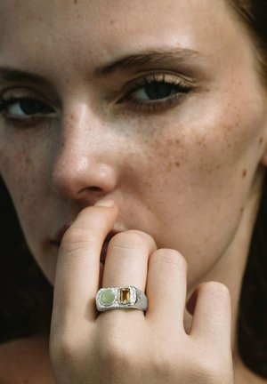 HAZE & GLORY, Ring - silver-coloured