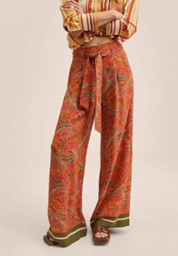 Mango Stoffhose - orange