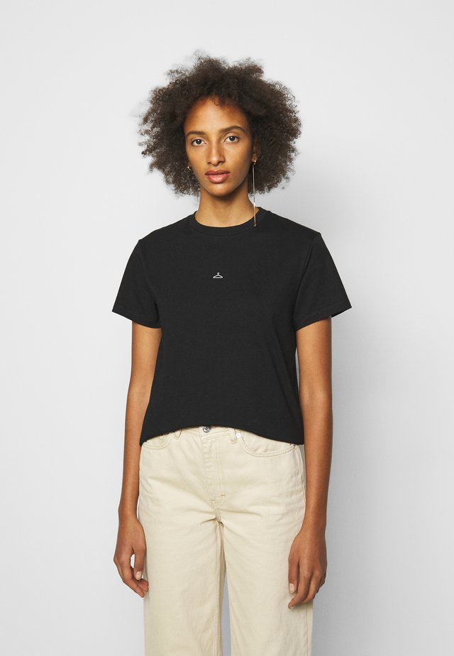 SUZANA TEE - T-shirts med print - black