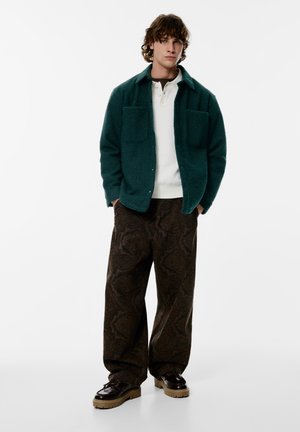 PULL&BEAR Srajca - dark green