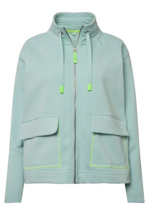 STEHKRAGEN ZIPPER  - Felpa con zip - deep mint