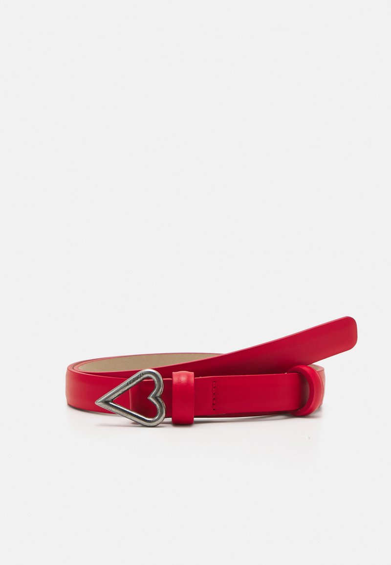 Fiorucci HEART BUCKLE BELT - Josta - red