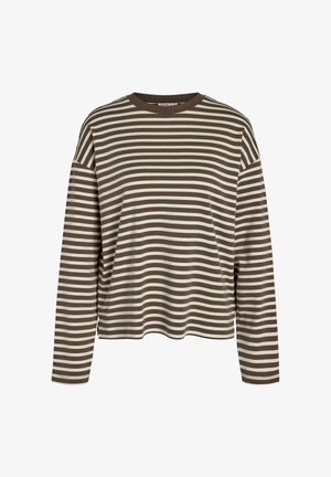 Noisy May, T-SHIRT - T-shirt à manches longues - chocolate brown