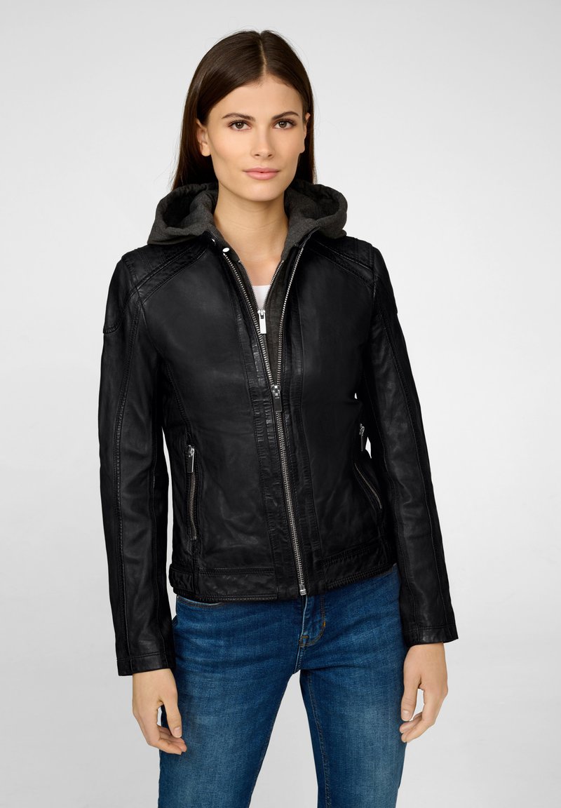 Ricano INES - Skinnjacka - schwarz