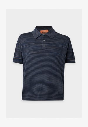 Missoni, Polo - navy blue/grey