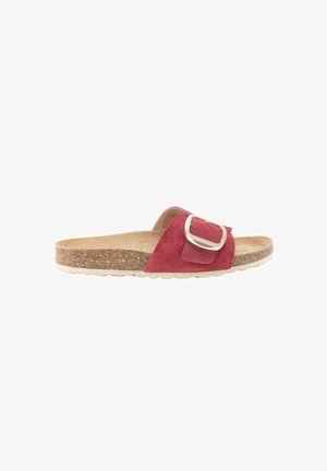 KESLEM, SANDALIAS KESLEM, MUJER - Sandalias planas - rojo