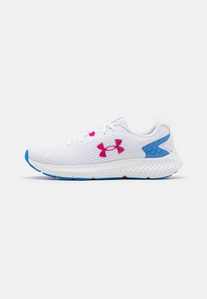 CHARGED ROGUE 3 - Neutrální běžecké boty - white/victory blue/iridescent