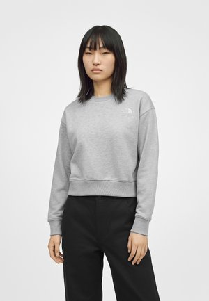 The North Face, ESSENTIAL SIMPLE DOME BOXY OVERSIZED CREW - Суитшърт - pale grey heather