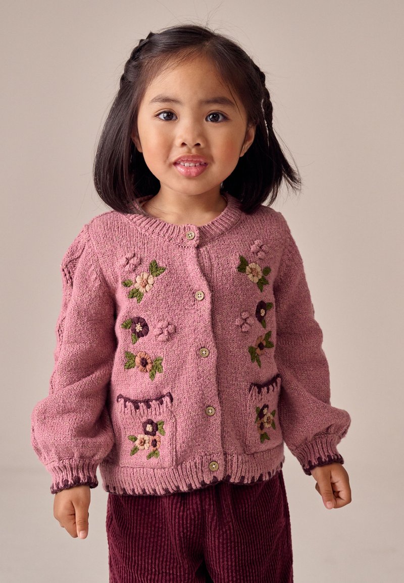 Next REGULAR FIT - FLORAL PRINT - Gilet - pink