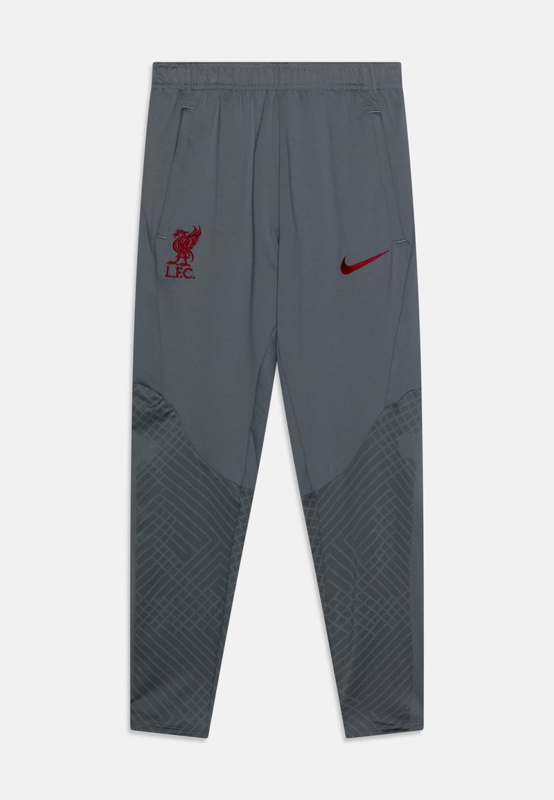 Nike Performance LIVERPOOL FC STRIKE PANT UNISEX - Fanartikel - smoke grey/tough red