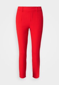 OBJLISA SLIM PANT - Bukse - flame scarlet