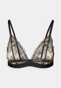 MAGIC GARDEN BRA - Trīsstūrveida krūšturis - black