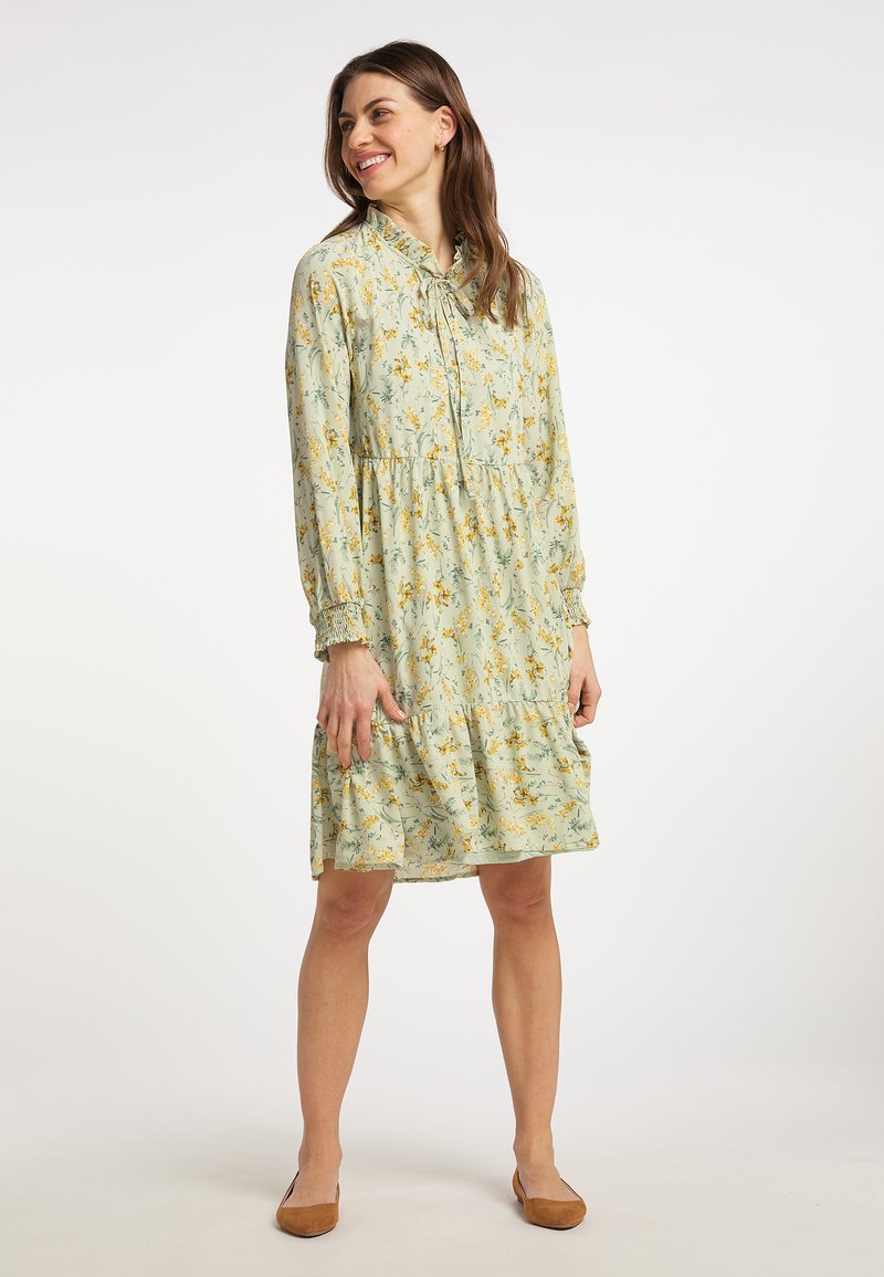 Damen Freizeitkleider | usha USHA QISHA Freizeitkleid hellgrün mehrfarbig/hellgrün - AR08030 Damen Freizeitkleider | usha USHA QISHA Freizeitkleid hellgrün mehrfarbig/hellgrün - AR08030