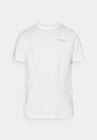 SLIM LINEAR TEE  - Camiseta básica - white