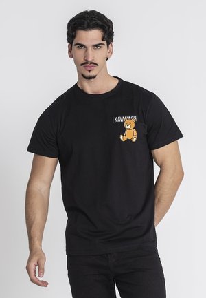 BEAR PATCH - T-shirt print - black