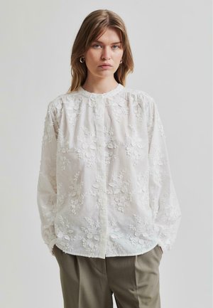 CAVAN - Button-down blouse - white