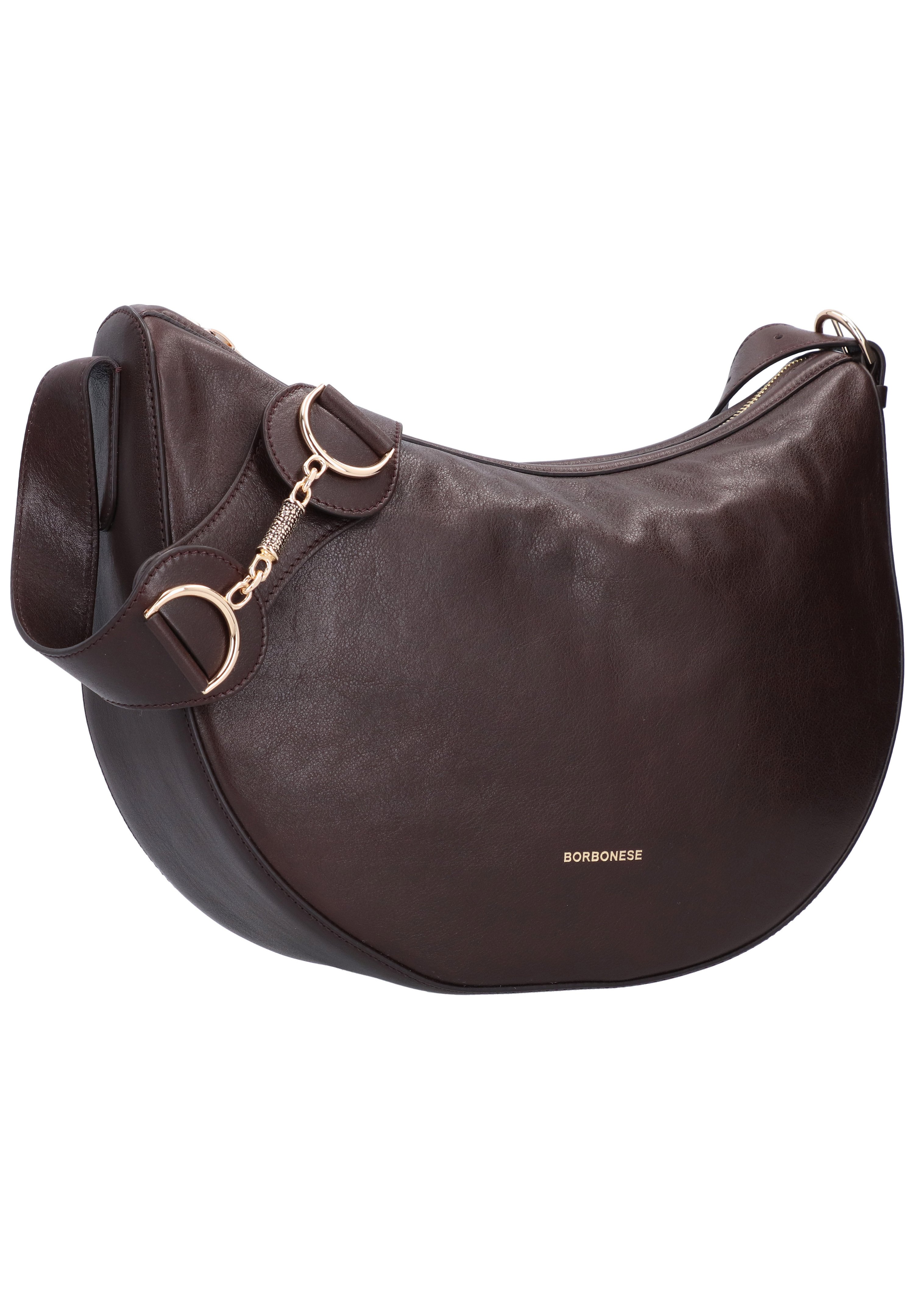 Borbonese LUNA - Borsa a tracolla - testa moro/marrone - Zalando.it