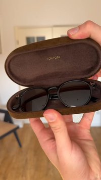 Tom Ford Solbriller - shiny black