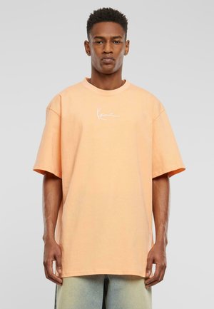 SMALL SIGNATURE ESSENTIAL TEE - Pamata T-krekls - apricot