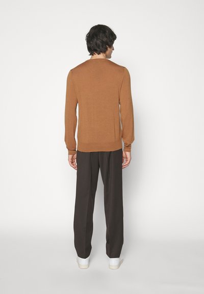 Filippa K RELAXED TROUSERS - Hlače - dark brown