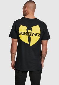 Mister Tee WU-WEAR FRONT-BACK TEE - Print T-shirt - black