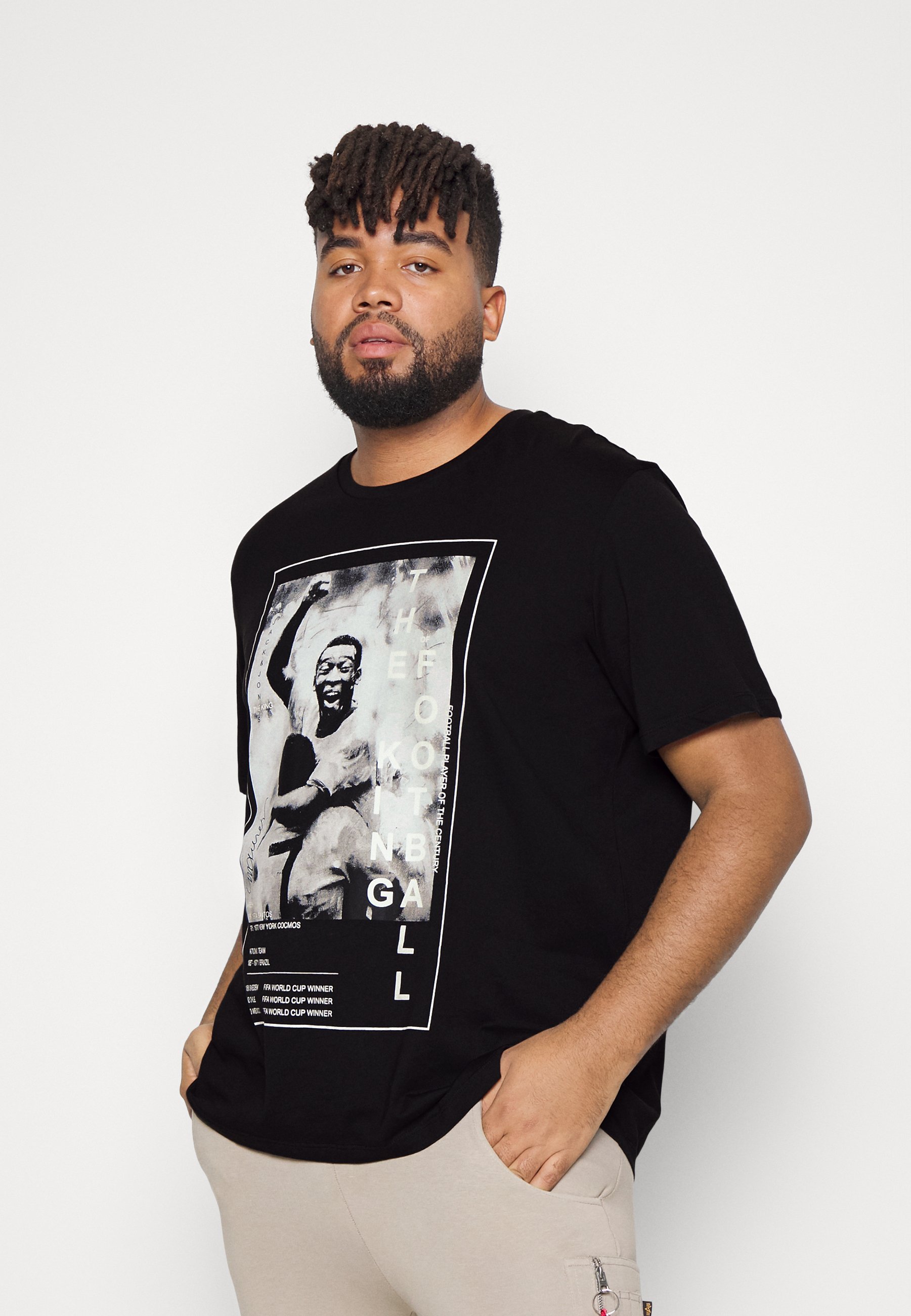 T-shirt Manches Courtes Col Rond Jack & Jones Jcocalma SL - Coupe Ample Homme - Décontracté