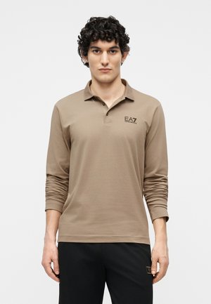 TRAIN CORE - Μπλούζα με μακριά μανίκια - roasted cashew