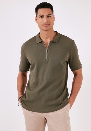 REGULAR FIT - Polo shirt - khaki