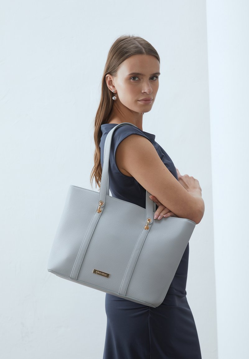 Anna Field - Handtas - blue-grey, Vergroten