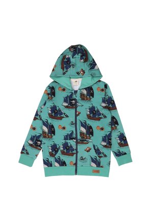 PIRATE SHIPS  - Zip-up sweatshirt - grün