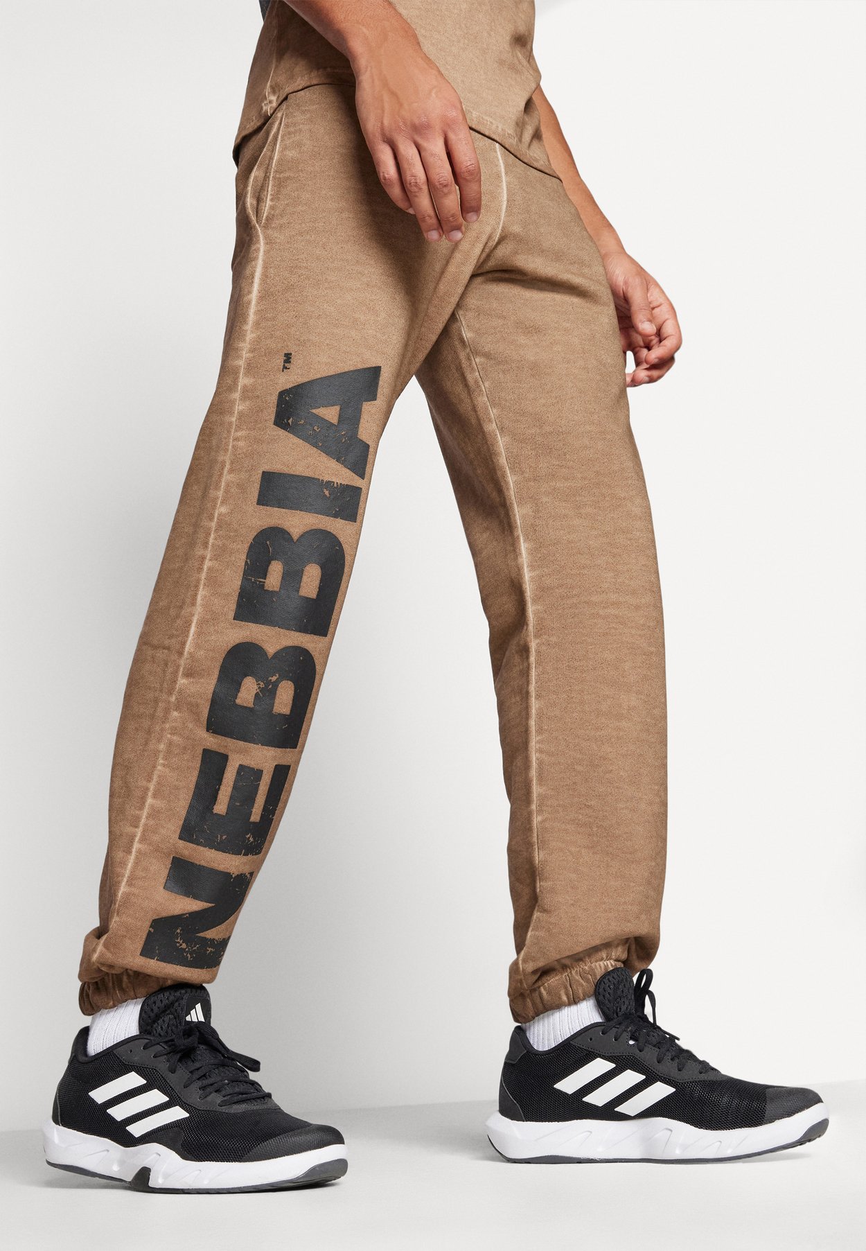 WASHED OFF GYM SWEATPANTS BAGGY STYLE GYM BRO