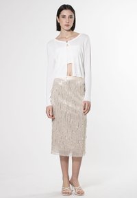 INFLUENCER Chaqueta de punto - white