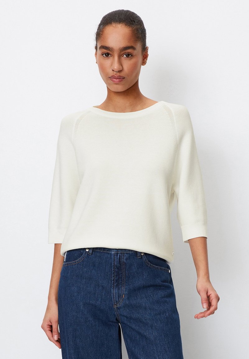 Street Pocket Jumper White