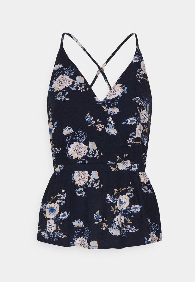 VILA VIMESA STRAP WRAP - Top - navy blazer