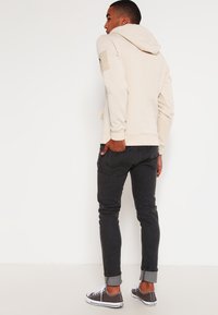 Urban Classics SWEAT BOMBER HOODY - Mikina s kapucí - sand
